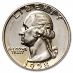 1958 Washington Quarter 40-Coin Roll Proof